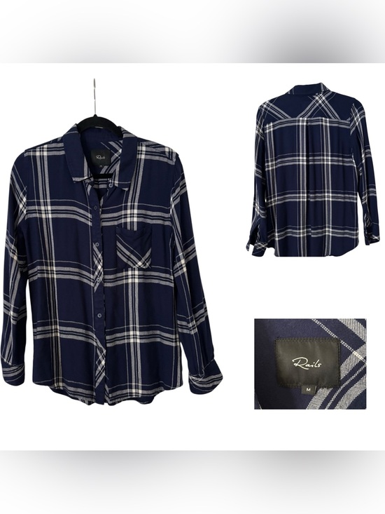 Rails Tops - Rails Hunter Plaid Top